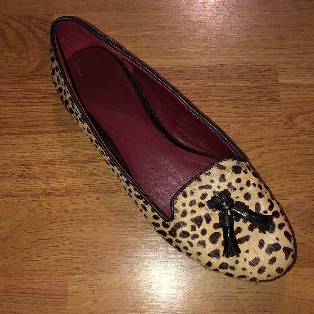 Tommy Hilfiger Leopard Print Loafers - image 1